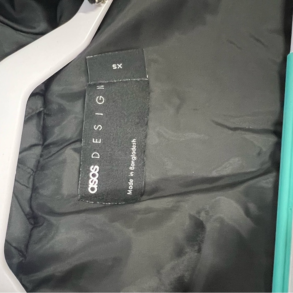 ASOS Black Puffer Jacket - Picture 4 of 4